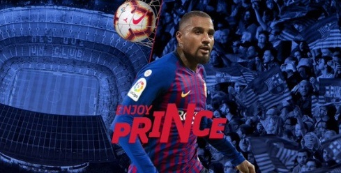 Oficial: Kevin Prince-Boateng, llega cedido al Barcelona