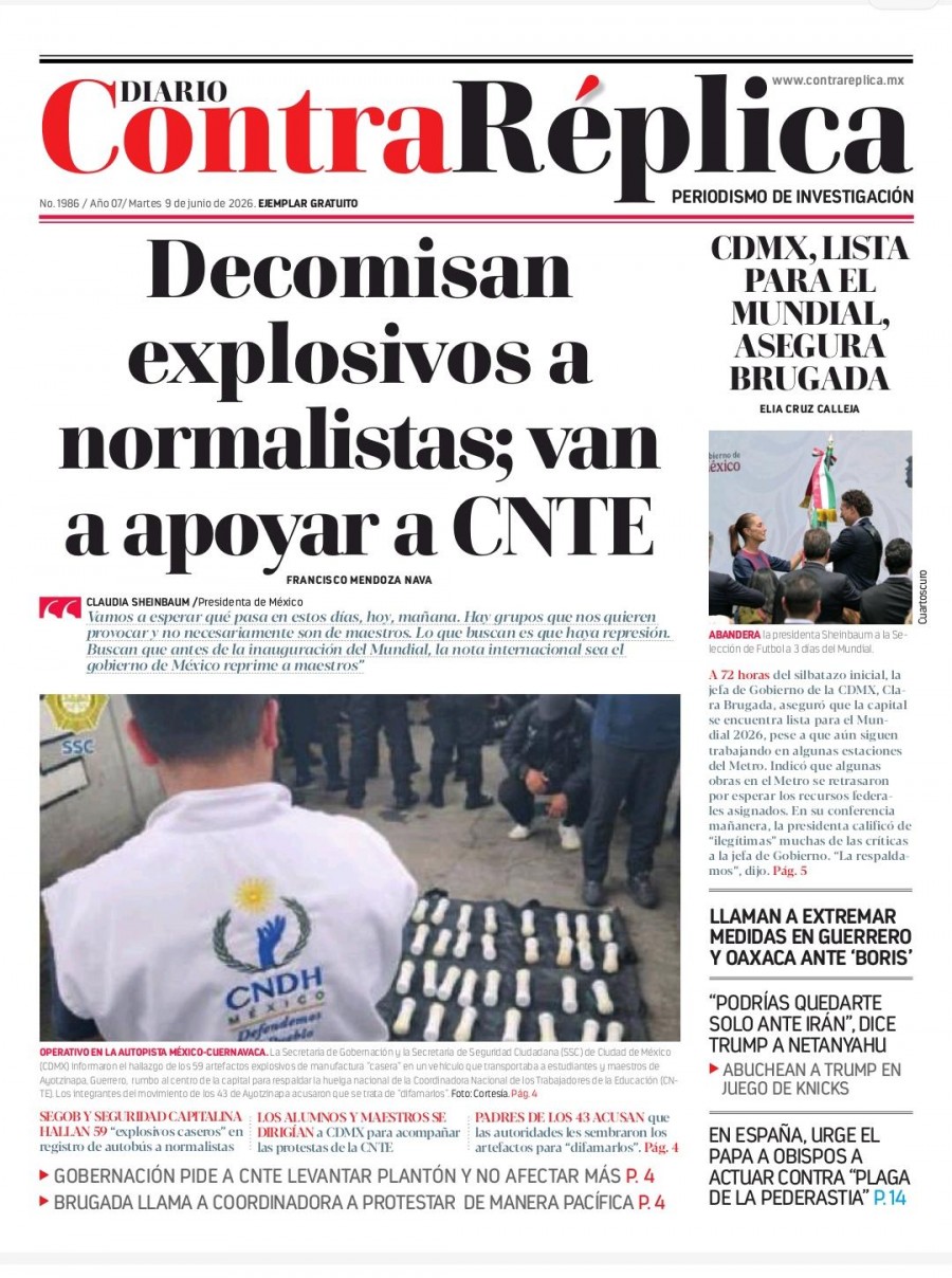 Identifican a presuntos responsables de fabricar explosivos caseros en operativo de Tlalpan