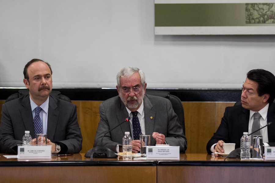 Enrique Graue celebra rectificación de AMLO sobre presupuesto a universidades