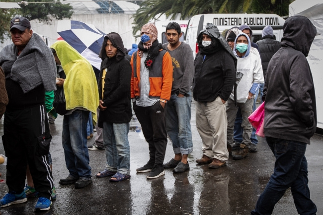 Migrantes centroamericanos llegan enfermos a la CDMX