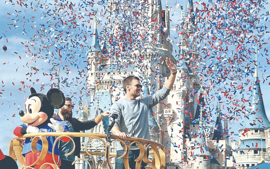 Festeja Brady título de Pats en Disney World