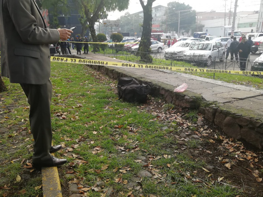 Hallan maleta con restos de una mujer en Tlatelolco