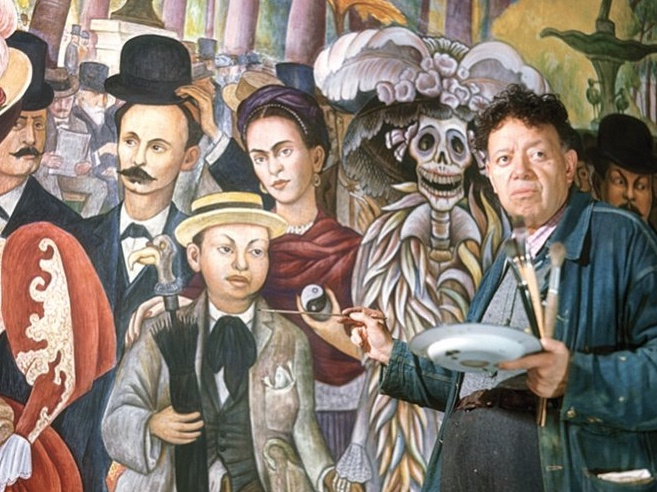 Sueño de una tarde dominical en la Alameda Central, un mural que cuenta su propia historia