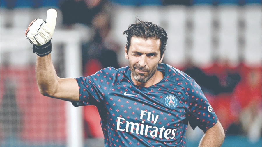 Celebra Buffon 41 años y es de los más veteranos