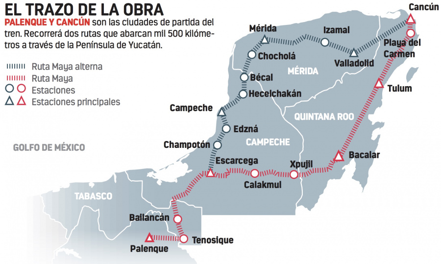 Prevén trabas a Tren Maya antes de que inicie la obra
