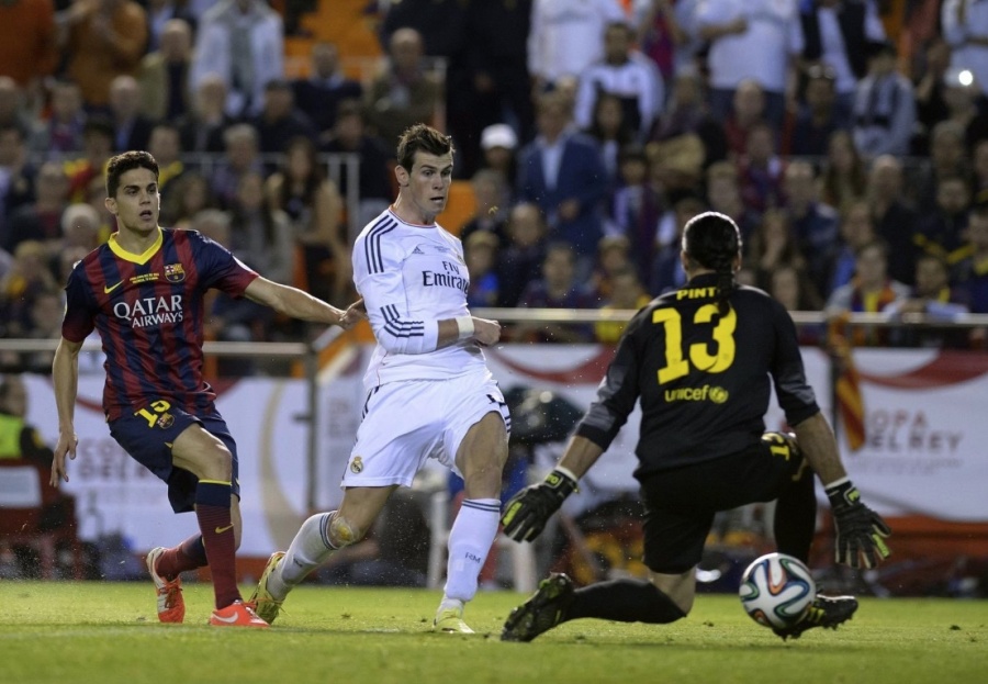 Gareth Bale recuerda su gol al Barcelona en la final de la Copa del Rey 2014