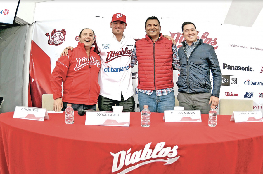 Cantú llega a Diablos, con 15 años en la MLB