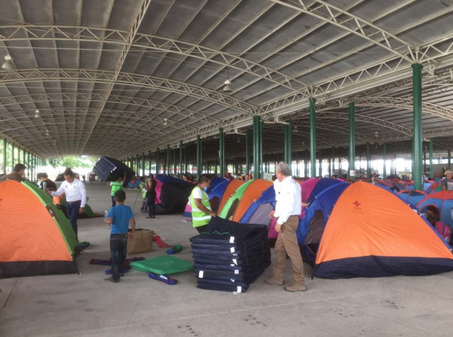 Segob anuncia cierre de albergue temporal en Tapachula