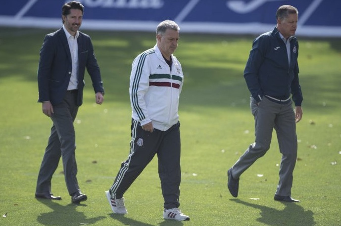 Martino visita al Cruz Azul