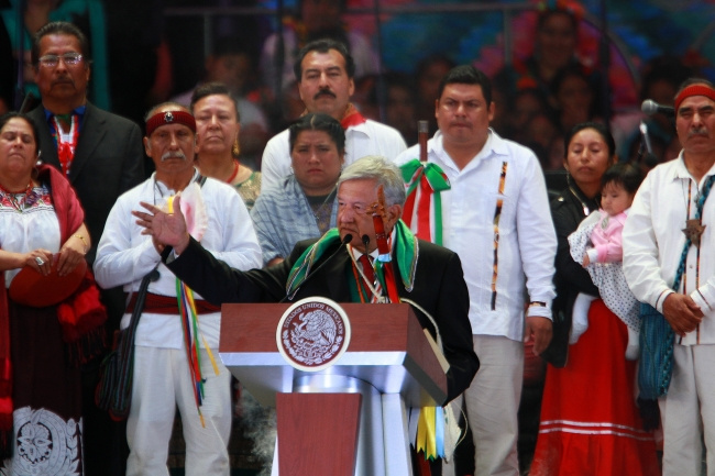 AMLO ofrece mensaje en el Zócalo capitalino: 