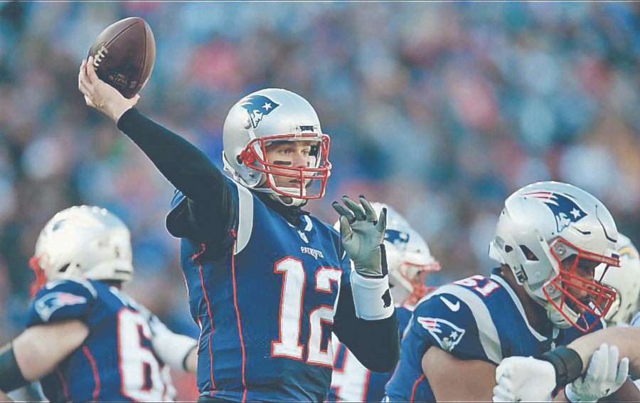 Brady se instala en su octava final con Pats