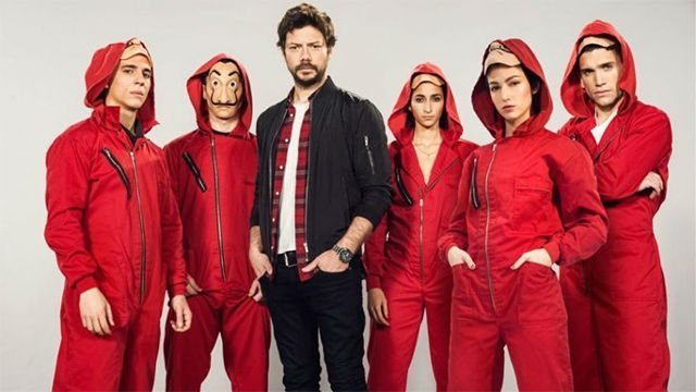 La casa de papel inicia el rodaje de su tercera temporada