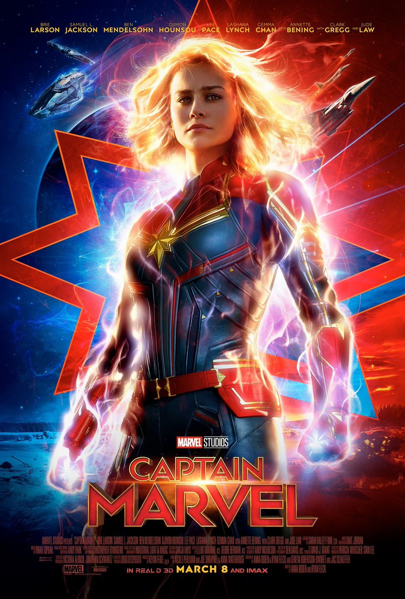 Lanzan segundo trailer de “Capitana Marvel”