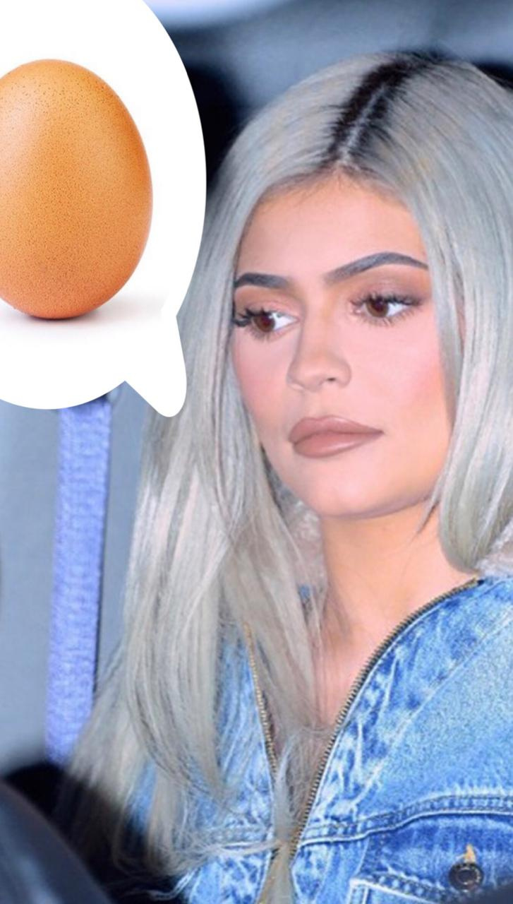 Un huevo arrebata record a Kylie Jenner en Instagram