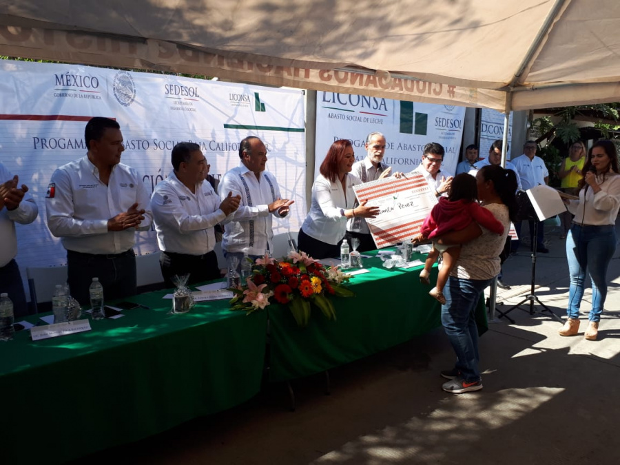 Liconsa inauguró su lechería número 100 en Baja California Sur