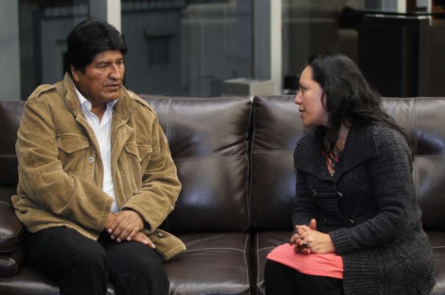 Evo Morales llega a México para toma protesta de AMLO