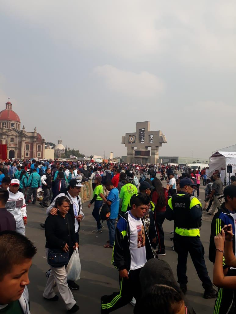 Suman 3 millones de peregrinos en la Basílica de Guadalupe