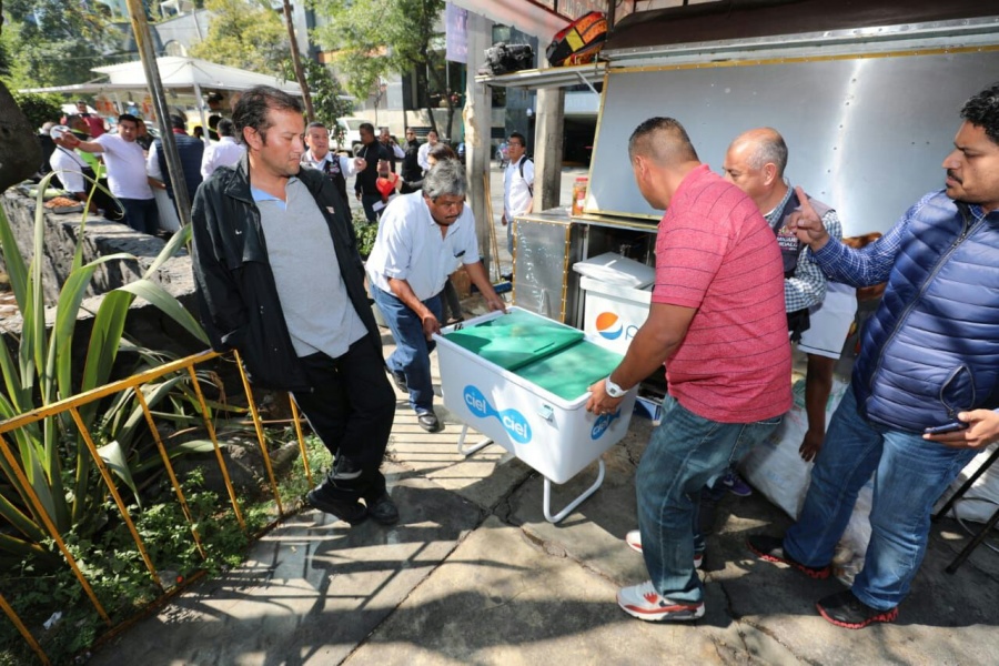 Con “Vía Libre Polanco”, buscan retirar comercios sin permiso en la Miguel Hidalgo (Galería)