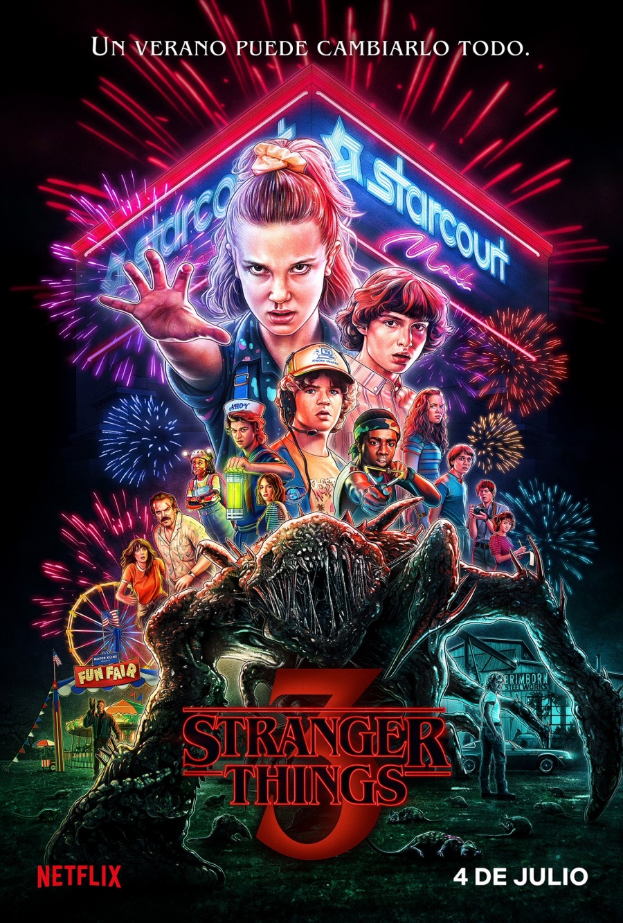 Stranger things, la casa de papel.... Lo nuevo de Netflix el mes de julio