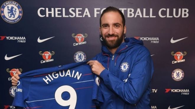 Oficial: Gonzalo Higuaín, llega al Chelsea