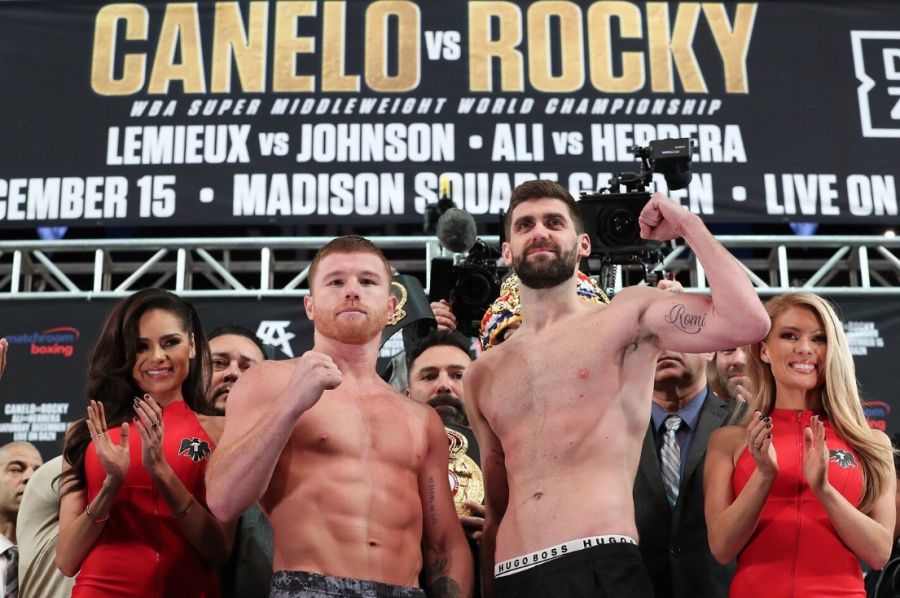 Canelo y Fielding, listos para este sábado