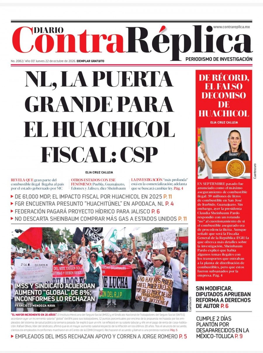 Marchas en CDMX este jueves 22 de octubre provocaraacuten afectaciones viales