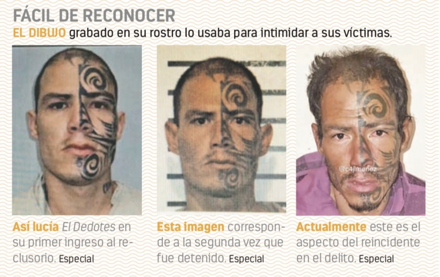 Detienen por cuarta ocasión a el Dedotes