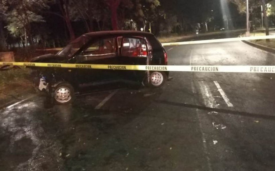 Choque en Lomas de Chapultepec deja un muerto y tres heridos