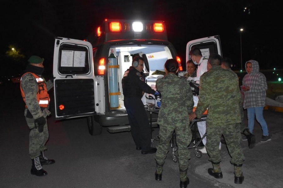 IMSS y Hospital Central Militar, recibe a heridos por explosión de toma clandestina en Tlahuelilpan